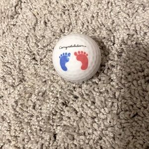 Gender Reveal Pink Golf Ball